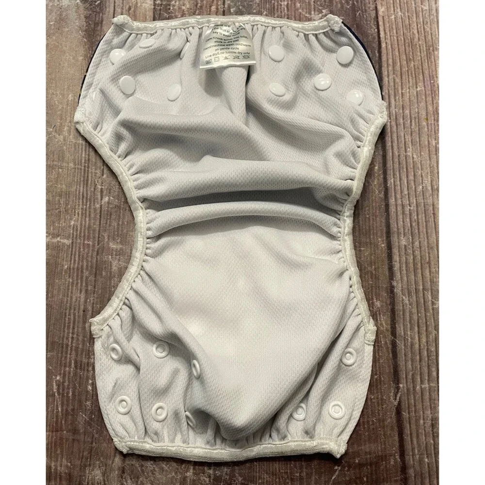 Alva Baby Tropical Fish Reusable Adjustable Cloth Diaper